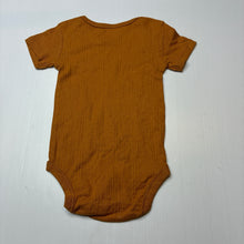 Load image into Gallery viewer, Unisex Anko, ribbed cotton bodysuit / romper, EUC, size 0,  