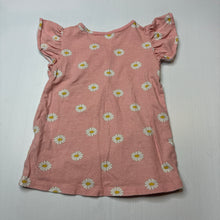 Load image into Gallery viewer, Girls Dymples, soft feel stretchy floral top, FUC, size 2,  