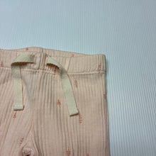 Load image into Gallery viewer, Girls Anko, ribbed cotton footed leggings / bottoms, EUC, size 00000,  