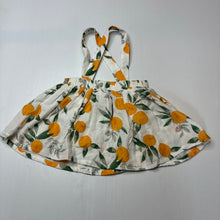 Load image into Gallery viewer, Girls Baby Baby, lightweight cotton suspender skirt, elasticated, EUC, size 00,  