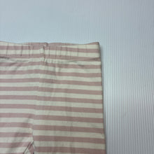 Load image into Gallery viewer, Girls striped, stretchy leggings / bottoms, FUC, size 00,  