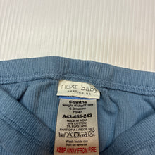Load image into Gallery viewer, Unisex Next, ribbed stretchy leggings / bottoms, GUC, size 0,  