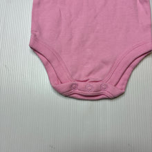 Load image into Gallery viewer, Girls Baby Cupcakes, pink soft cotton bodysuit / romper, EUC, size 000,  