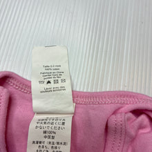 Load image into Gallery viewer, Girls Baby Cupcakes, pink soft cotton bodysuit / romper, EUC, size 000,  