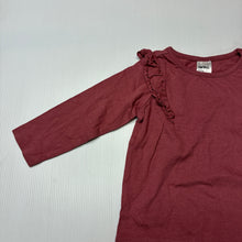 Load image into Gallery viewer, Girls Anko, broderie trim cotton long sleeve top, EUC, size 0,  
