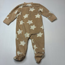 Load image into Gallery viewer, Unisex Baby Berry, lightweight fleece zip coverall / romper, EUC, size 00,  