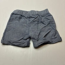 Load image into Gallery viewer, Boys Target, lightweight cotton shorts, elasticated, GUC, size 00,  