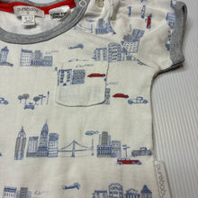 Load image into Gallery viewer, Boys purebay, lightweight organic cotton romper, GUC, size 0,  