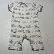 Load image into Gallery viewer, Boys purebay, lightweight organic cotton romper, GUC, size 0,  