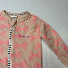 Load image into Gallery viewer, Girls Bonds, WONDERCOOL zip wondersuit / zippy / romper, GUC, size 00,  