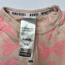 Load image into Gallery viewer, Girls Bonds, WONDERCOOL zip wondersuit / zippy / romper, GUC, size 00,  