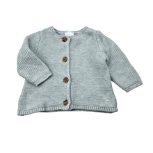 Load image into Gallery viewer, Unisex Target, grey knitted cotton cardigan, GUC, size 0000,  