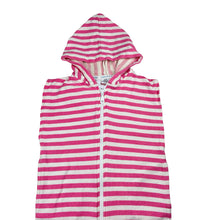 Load image into Gallery viewer, Girls SAMMIMIS, turkish cotton sleeveless hooded towel, armpit to armpit: 30cm, L: 48cm, GUC, size 2,  