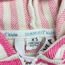 Load image into Gallery viewer, Girls SAMMIMIS, turkish cotton sleeveless hooded towel, armpit to armpit: 30cm, L: 48cm, GUC, size 2,  