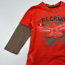 Load image into Gallery viewer, Boys Woolworths, cotton long sleeve tee / top, FUC, size 1,  
