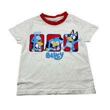 Load image into Gallery viewer, Unisex BLUEY, cotton tee / top, small marks, FUC, size 1,  