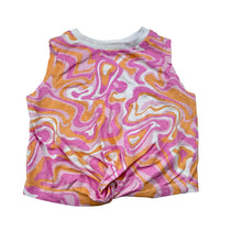Load image into Gallery viewer, Girls Mango, cotton twist front top, GUC, size 1,  