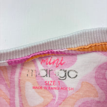 Load image into Gallery viewer, Girls Mango, cotton twist front top, GUC, size 1,  