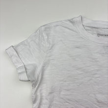 Load image into Gallery viewer, Girls Primark, white cotton tee / top, GUC, size 3-4,  