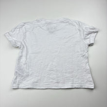 Load image into Gallery viewer, Girls Primark, white cotton tee / top, GUC, size 3-4,  