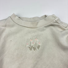 Load image into Gallery viewer, Girls Baby Berry, embroidered lightweight sweater, marks front &amp; left cuff, FUC, size 1,  