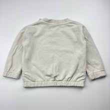 Load image into Gallery viewer, Girls Baby Berry, embroidered lightweight sweater, marks front &amp; left cuff, FUC, size 1,  