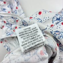 Load image into Gallery viewer, Girls Marquise, lightweight floral cotton romper, FUC, size 000,  