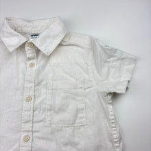Load image into Gallery viewer, Boys Anko, linen / cotton short sleeve shirt, GUC, size 2,  