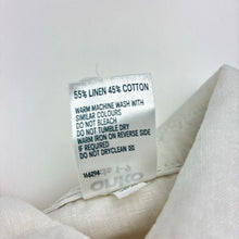 Load image into Gallery viewer, Boys Anko, linen / cotton short sleeve shirt, GUC, size 2,  
