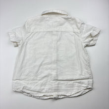 Load image into Gallery viewer, Boys Anko, linen / cotton short sleeve shirt, GUC, size 2,  