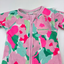 Load image into Gallery viewer, Girls Bonds, zip wondersuit / zippy / romper, GUC, size 00,  