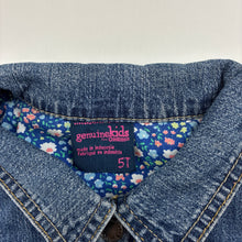 Load image into Gallery viewer, Girls Osh Kosh, blue stretch jacket, poppers, GUC, size 5,  