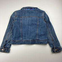 Load image into Gallery viewer, Girls Osh Kosh, blue stretch jacket, poppers, GUC, size 5,  
