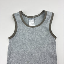 Load image into Gallery viewer, Boys Target, ribbed organic cotton singlet top, FUC, size 2,  