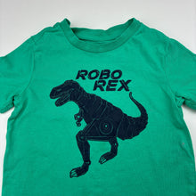 Load image into Gallery viewer, Boys Favourites, green cotton tee / top, FUC, size 3,  