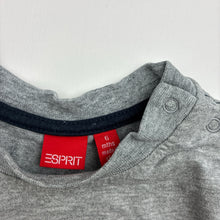 Load image into Gallery viewer, Boys Esprit, soft feel cotton long sleeve top, GUC, size 6 months,  