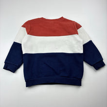Load image into Gallery viewer, Boys Ollie's Place, fleece lined sweater / jumper, small marks, FUC, size 1,  