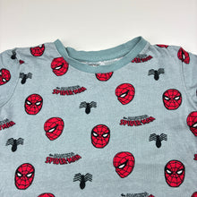 Load image into Gallery viewer, Boys Marvel, Spiderman cotton pyjama tee / top, FUC, size 5,  