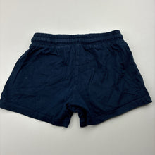 Load image into Gallery viewer, Girls Anko, navy cotton shorts, elasticated, GUC, size 3,  