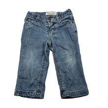 Load image into Gallery viewer, Boys BOUT'CHOU, cotton lined lightweight jeans, adjustable, GUC, size 0,  