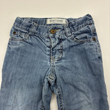 Load image into Gallery viewer, Boys BOUT'CHOU, cotton lined lightweight jeans, adjustable, GUC, size 0,  