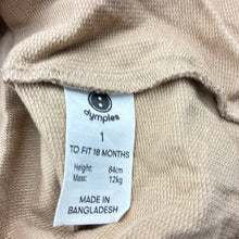 Load image into Gallery viewer, Girls Dymples, soft feel cotton long sleeve dress, EUC, size 1, L: 45cm