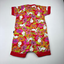 Load image into Gallery viewer, Girls Bonds, zip wondersuit / zippy / romper, rabbits, EUC, size 3,  