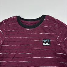 Load image into Gallery viewer, Boys BILLABONG, cotton long sleeve tee / top, GUC, size 0,  