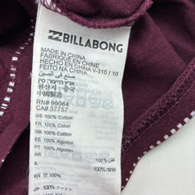 Load image into Gallery viewer, Boys BILLABONG, cotton long sleeve tee / top, GUC, size 0,  