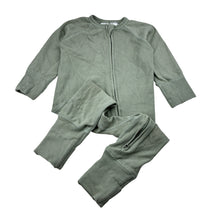 Load image into Gallery viewer, Unisex Baby Berry, soft feel zip coverall / romper, GUC, size 0,  