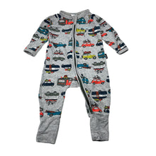 Load image into Gallery viewer, Boys Bonds, zip wondersuit / zippy / romper, wash fade &amp; pilling, FUC, size 00,  