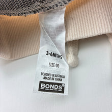 Load image into Gallery viewer, Unisex Bonds, fleece lined track pants, elasticated, GUC, size 00,  