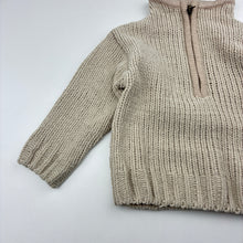 Load image into Gallery viewer, Boys Baby Berry, chenille chunky knit sweater / jumper, EUC, size 0,  