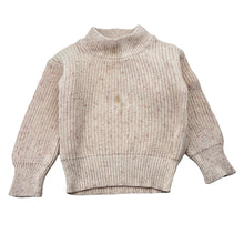 Load image into Gallery viewer, Girls JAMIE KAY, knitted cotton sweater / jumper, marks on front, FUC, size 1,  